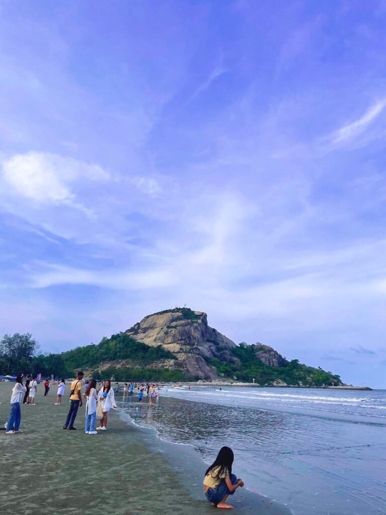 หาดทราย,ทะเล,หาดเขาตะเกียบ