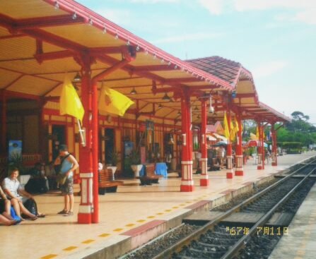 สถานี,รถไฟ,สถานีรถไฟเก่าหัวหิน